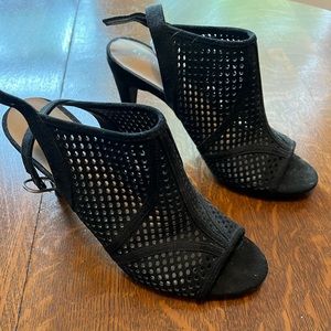 Kelly & Katie open-toe mesh heels size 8